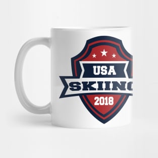 USA Skiing Pyeongchang 2018! Mug